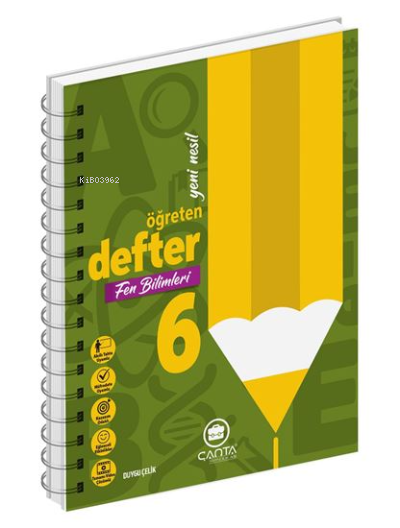 6.Sınıf Defter Öğreten Fen Bilimleri