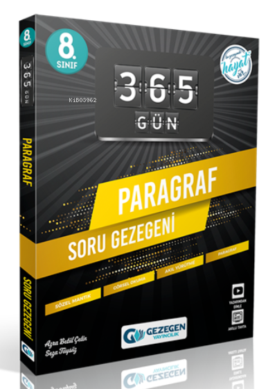 8.Sınıf Paragraf 365 Gün Soru Gezegeni