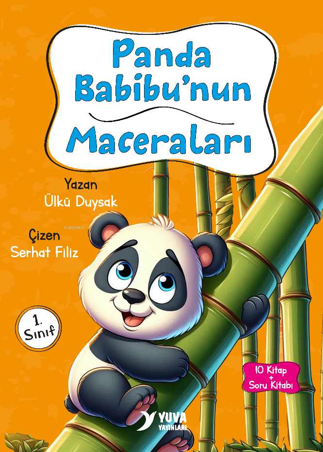 Panda Babibu’nun Maceraları;10 Kitap + Soru Kitabı