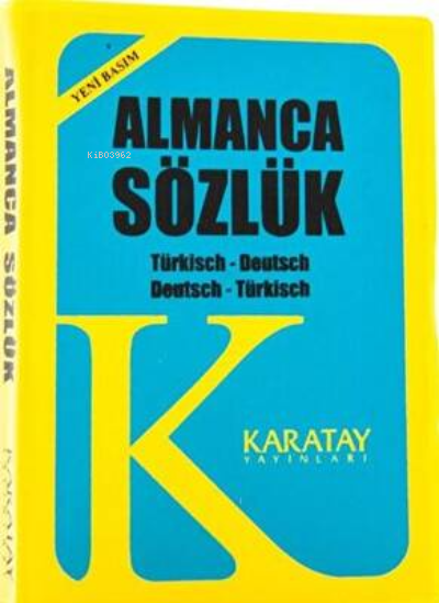  Karatay Almanca Türkçe Cep Sözlüğü | Kolektif | Karatay Yayınları | 9786051132372 | 