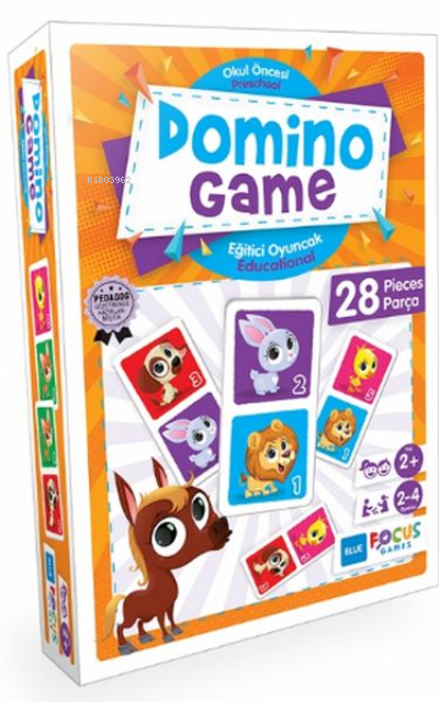 Blue Focus Domino – Game;28 Parça