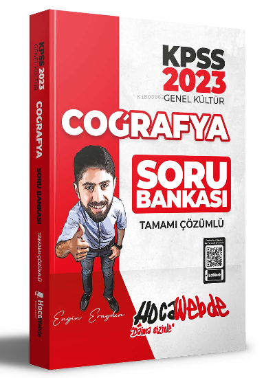  2023 KPSS Coğrafya Tamamı Çözümlü Soru Bankası | 2023 KPSS Coğrafya Tamamı Çözümlü Soru Bankası | Engin Eraydın | HocaWebde | 9786057301147 
