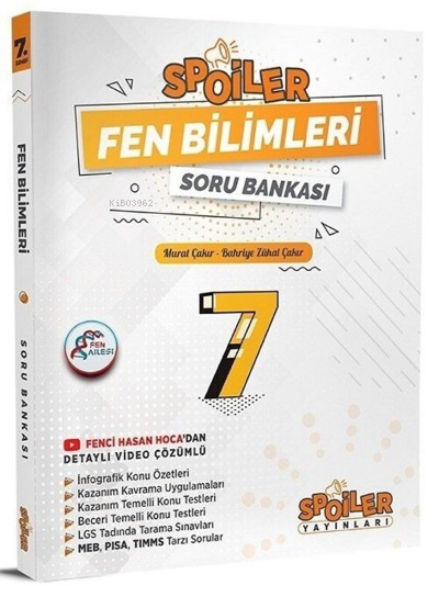 7.Sınıf Spoıler Fen Bılımlerı Sb