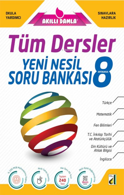 Damla Yeni Nesil Tüm Dersler Soru Bankası 8. Sınıf