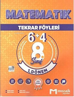  Mozaik Yayınları 8 Sınıf Türkçe 5 + 4 Tekrar Föyü Özel Baskı | Mozaik Yayınları 8 Sınıf Türkçe 5 + 4 Tekrar Föyü Özel Baskı | Kolektif | Mozaik (Hazırlık) | 9786257870634 