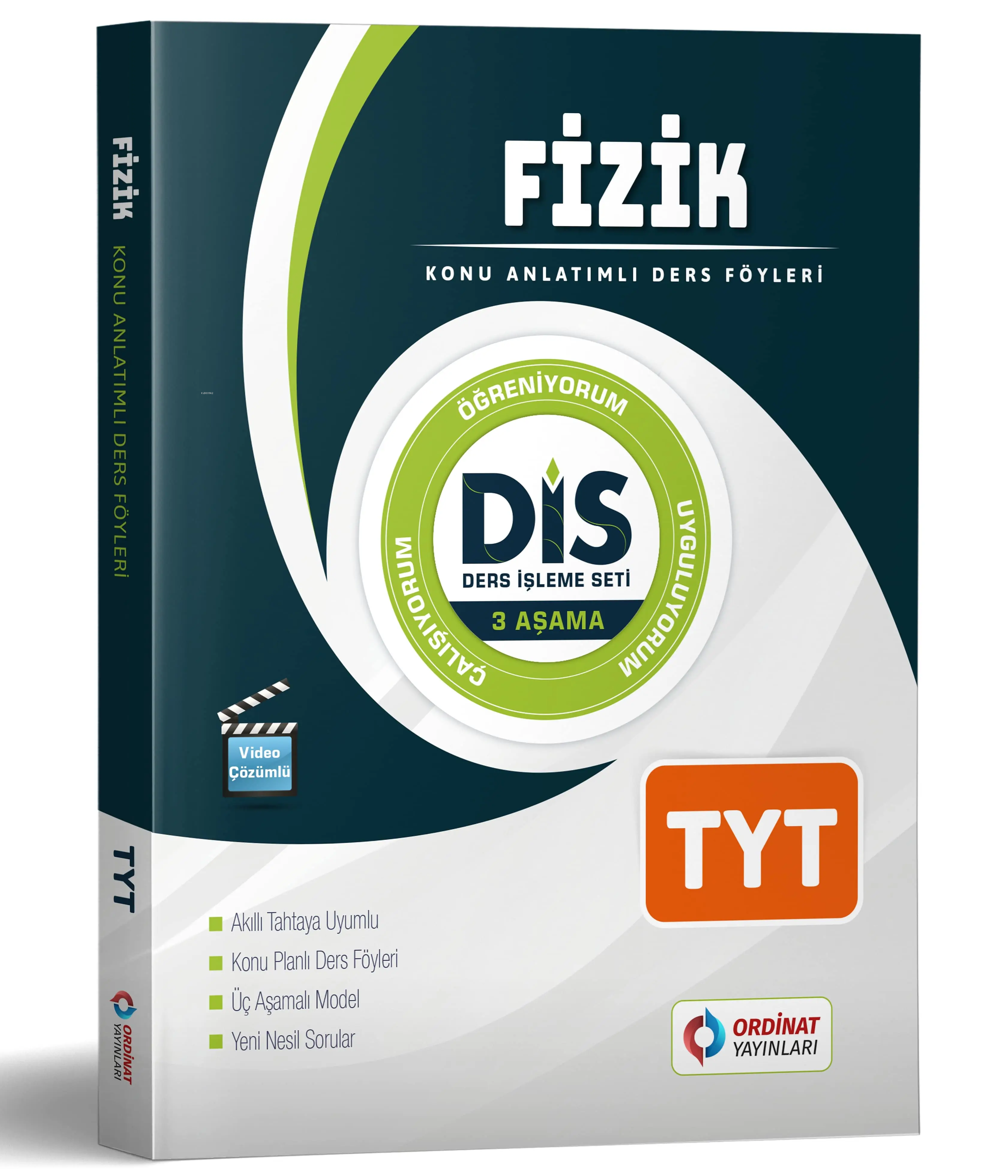  Ordinat Yayınları TYT Fizik Konu Anlatımlı Ders Föyleri ( DİS Serisi ) | Ordinat Yayınları TYT Fizik Konu Anlatımlı Ders Föyleri ( DİS Serisi ) | Kolektif | Ordinat Yayınları (Hazırlık) | 9786056822698 