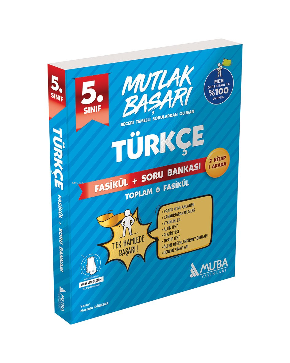 Muba Yayınları 5.Sınıf Türkçe Fasikül + Soru Bankası