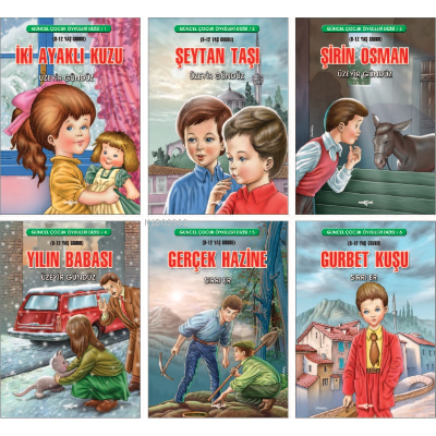  Güncel Çocuk Hikayeleri Dizisi (6 Kitap) | Güncel Çocuk Hikayeleri Dizisi (6 Kitap) | Sırrı Er | Üzeyir Gündüz | Akçağ Basım Yayım Pazarlama | 9782000103080 