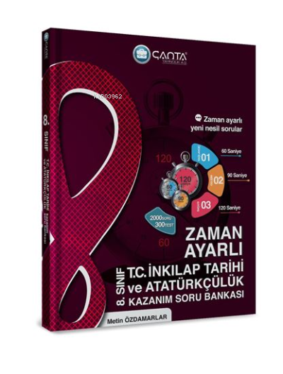 8.Sınıf T.C. İnkılap Tarihi ve Atatürkçülük Zaman Ayarlı Kazanım Soru Bankası