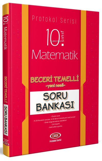 Data 10.Sınıf Matematik Protokol Soru Bankası Beceri Temelli