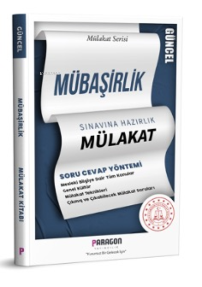  Mübaşirlik Mülakat Kitabı | Kolektif | Paragon Yayınları | 9786257013932 | 