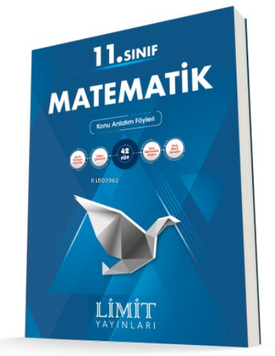  Limit SAY 11Sınıf Matematik Konu Bitirme Kitabı | Kolektif | LMT Limit Yayınları | 9786052754146 | 