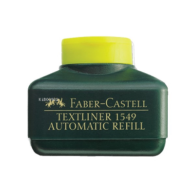  Faber Castell Fosforlu Mürekkep (30Ml) (Sarı) (Textlıner 1549) (Automatıc Refıll) (4 Lü) | Faber Castell | 4005400060964 | 