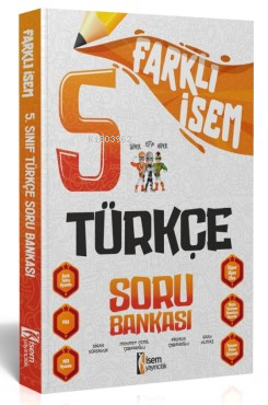 2024 Farklı İsem 5.Sınıf Türkçe Soru Bankası