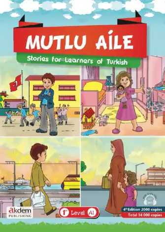 Mutlu Aile Türkçe Öğrenenler İçin Hikaye Seti