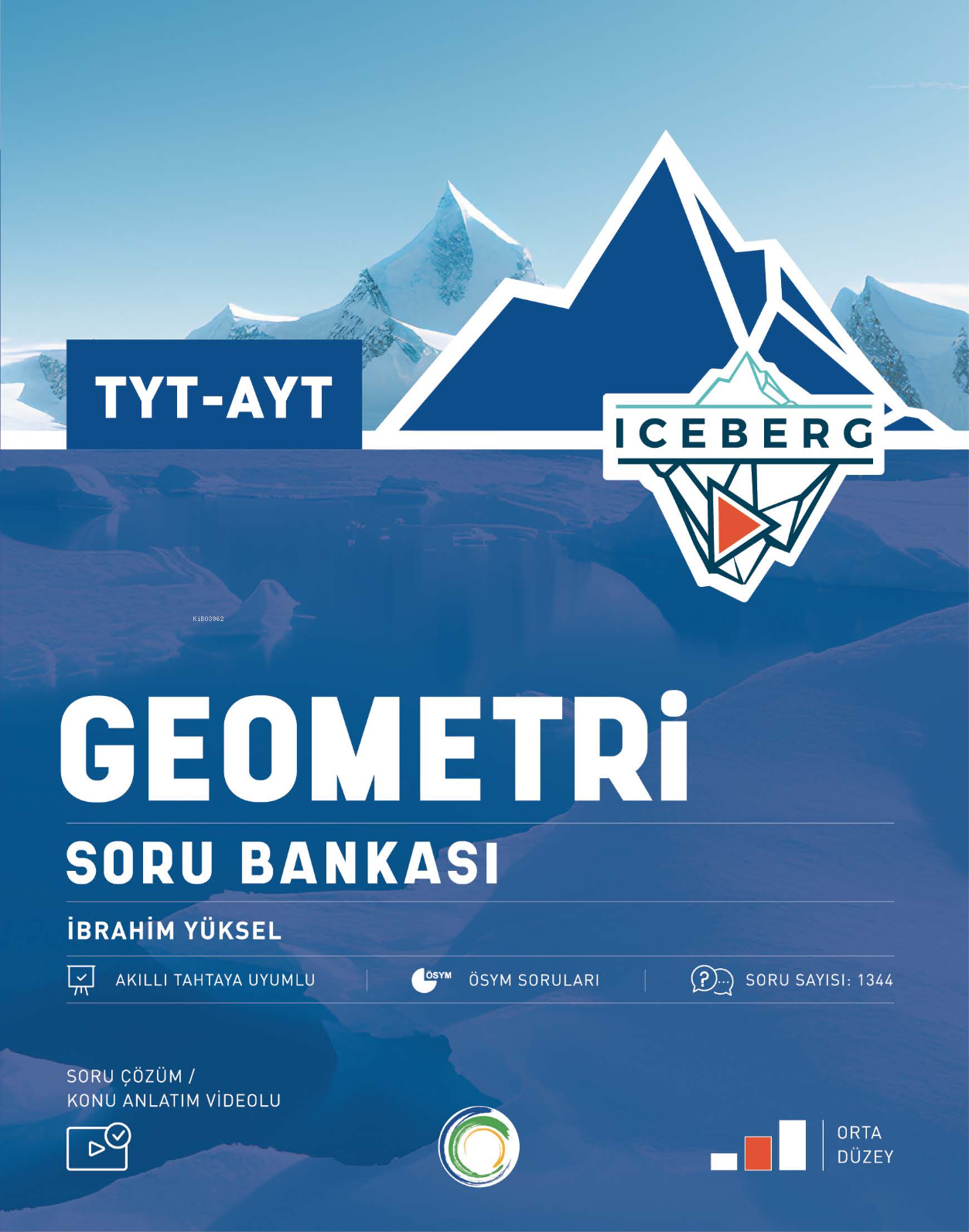 Okyanus Yayınları TYT AYT Geometri Iceberg Soru Bankası