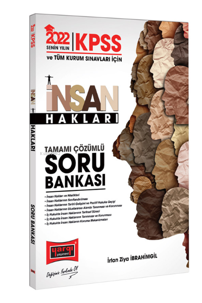 YARGI 2022 KPSS ve Tüm Kurum Sınavlarına Hazırlık İnsan Hakları Soru BankasıTamamı Çözümlü