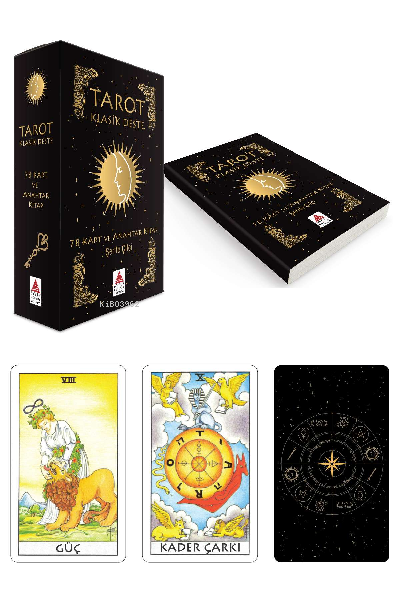 Tarot Klasik Deste 78 Kart ve Anahtar Kitap