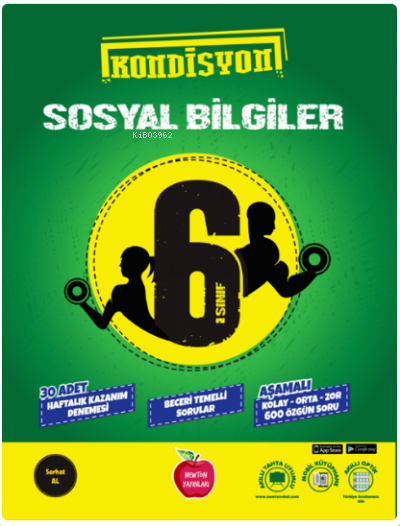  Newton Yayınları 6Sınıf Kondisyon Sosyal Bilgiler Deneme | Kolektif | Newton Yayınları | 9786057727725 | 
