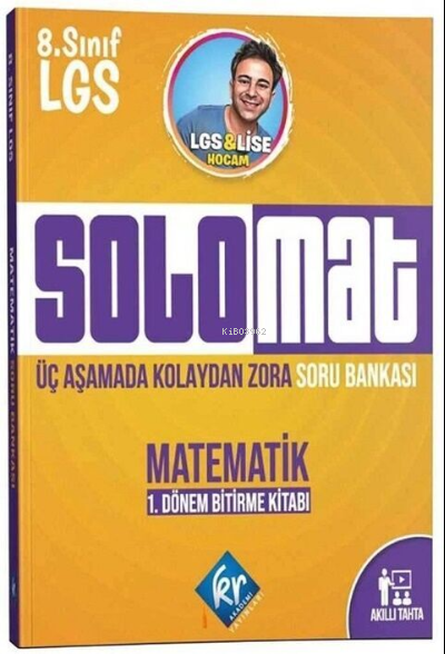 Kr Akademi 8. Sınıf LGS Solomat Matematik 1. Dönem Soru Bankası