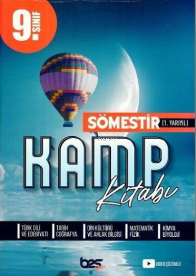  09Sınıf 1Dönem Kamp Sömestr Tüm Dersler 2022 | Kolektif | Bes Yayınları (Bayilik) | 9786052625033 | 