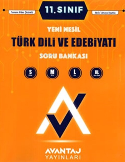 Avantaj Yayınları 11.Sınıf Türk Dili ve Edebiyatı Soru Bankası