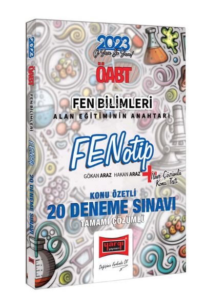  2023 KPSS ÖABT Anahtar Serisi Fenotip Konu Özetli Tamamı Çözümlü 20 Deneme | Gökan Araz | Yargı Yayınevi | 9786254215933 | 
