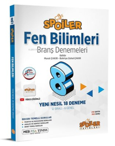 8.Spoıler Brans Fen Bıl Deneme