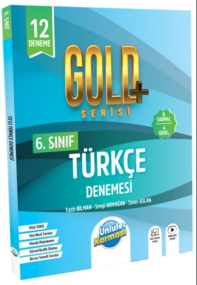 Ünlüler Karması 6. Sınıf  Gold Türkçe 12 Deneme(Yeni)