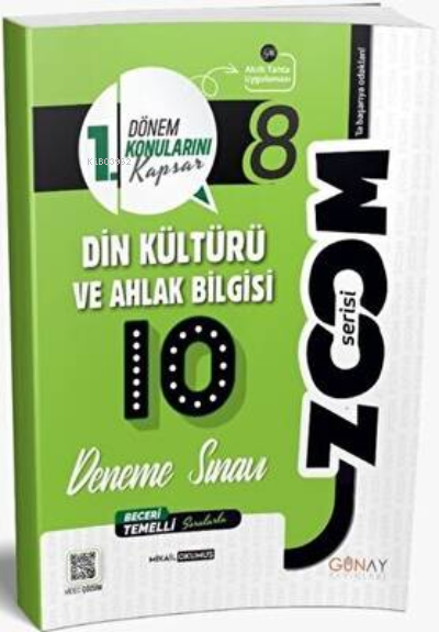 8. Sınıf 10'lu Din Kültürü Denemeleri (1. Dönem)