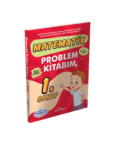  3601 1Sınıf Matematik Problemler Kitabım | Kolektif | Murat Yayınları | 9786057816719 | 