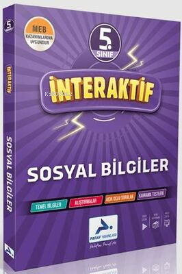 Paraf 2025 5. Sınıf İnteraktif Sosyal Bilgiler Soru Kütüphanesi