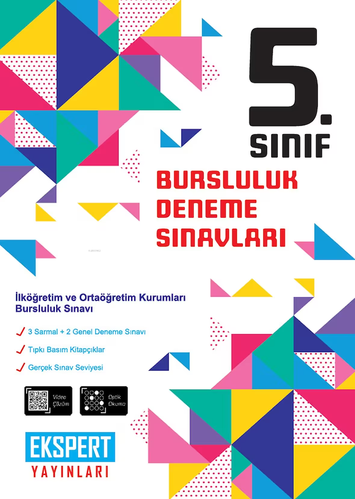  5 Sınıf Bursluluk Deneme Sınavları | Kolektif | Ekspert Yayınları | 9786259430300 | 