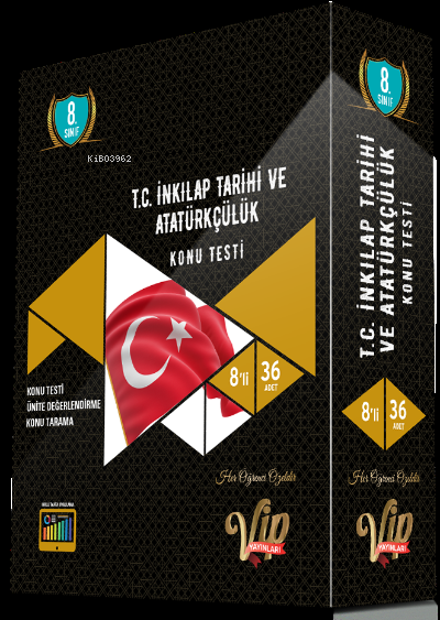 Vip 8.Sınıf Tc İnk.Tar.Ve Atatükçülük  Konu Testi