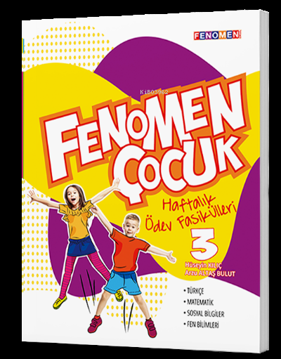 Fenomen Çocuk 3.Sınıf Haftalık Ödev Fasikülleri