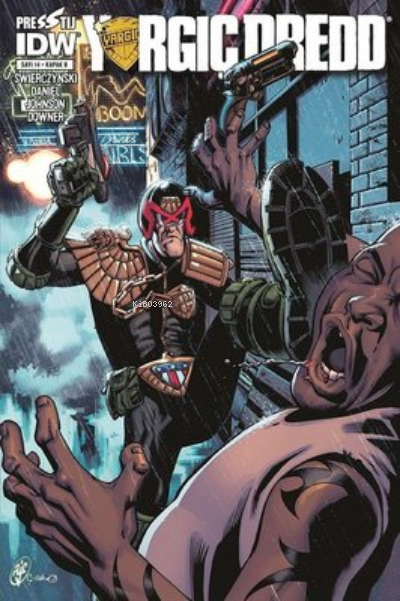  Yargıç Dredd 14 Kapak B | Duane Swierczynski | Presstij | 9786257996464 | 