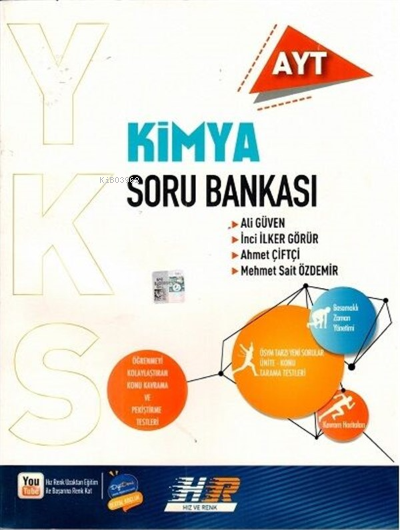  Yks Ayt Hız Ve Renk SB Kimya 2022 | Yks Ayt Hız Ve Renk SB Kimya 2022 | Kolektif | Hız ve Renk Yayınları (Hazırlık) | 9786057530943 