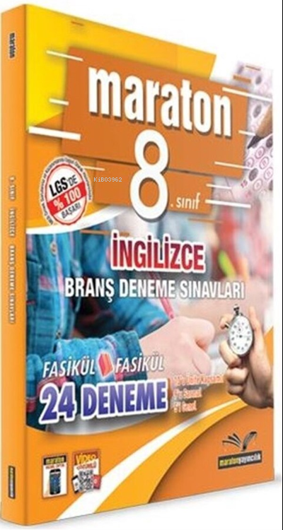  Maraton Grade 8 English Field Test | Kolektif | Maraton Yayıncılık | 9786257225229 | 