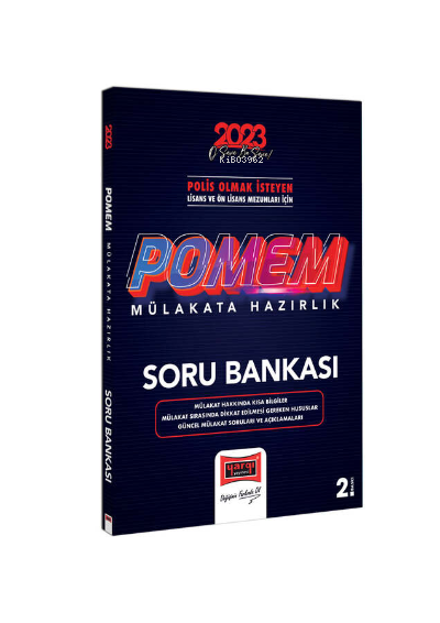  2023 POMEM Mülakata Hazırlık Soru Bankası | 2023 POMEM Mülakata Hazırlık Soru Bankası | Kolektif | Yargı Yayınevi | 9786254215513 