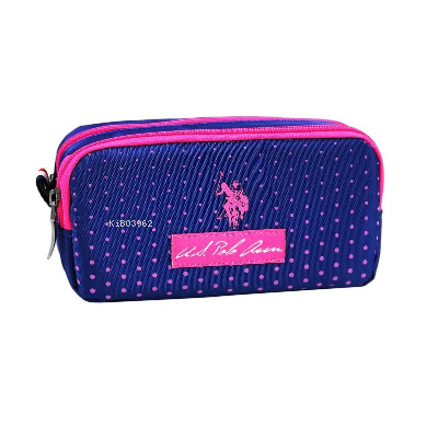  US Polo Kalem Çantası Lacivert Pembe | US Polo Kalem Çantası Lacivert Pembe | Dönmezler | 8681379458450 
