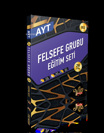 Vip Ayt Felsefe Eğitim Seti - (Gold)
