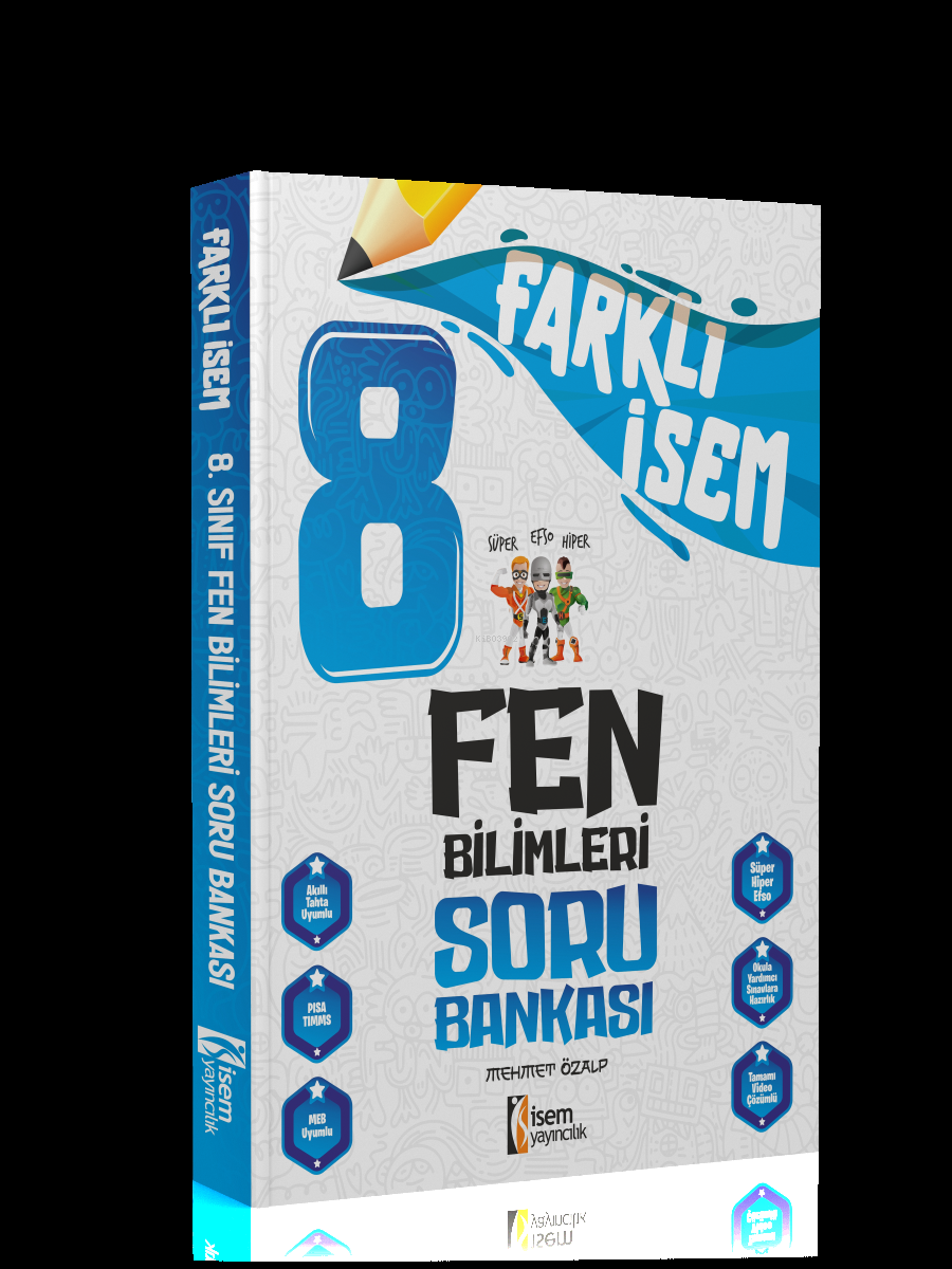 2024 Farklı İsem 8.Sınıf Fen Bilimleri Soru Bankası