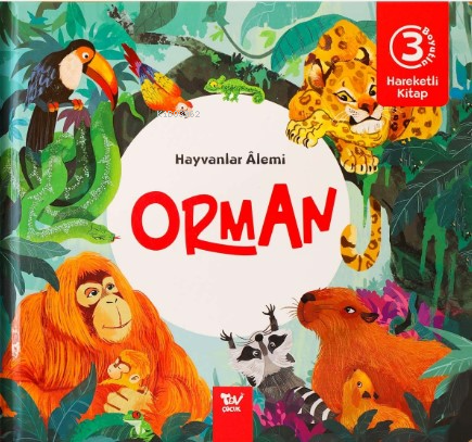 Hayvanlar Alemi  Orman;Hareketli Kitap 3d