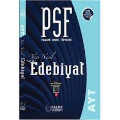 Palme Psf Yks Ayt Edebiyat Soru Kitabı *Kurumsal*