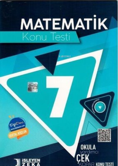  7Sınıf Çek Kopart YTest Matematik 2020 | 7Sınıf Çek Kopart YTest Matematik 2020 | Kolektif | İşleyen Zeka Yayınları | 9786052502334 