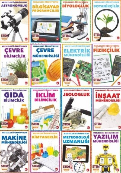 Meslekleri Öğreniyorum Set – 16 Kitap