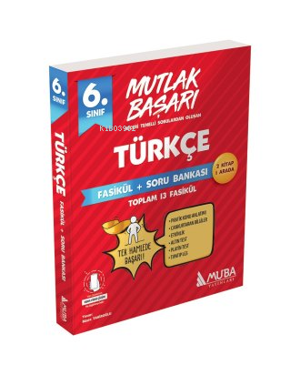2019 MB 6. Sınıf Türkçe Fasikül + Soru Bankası
