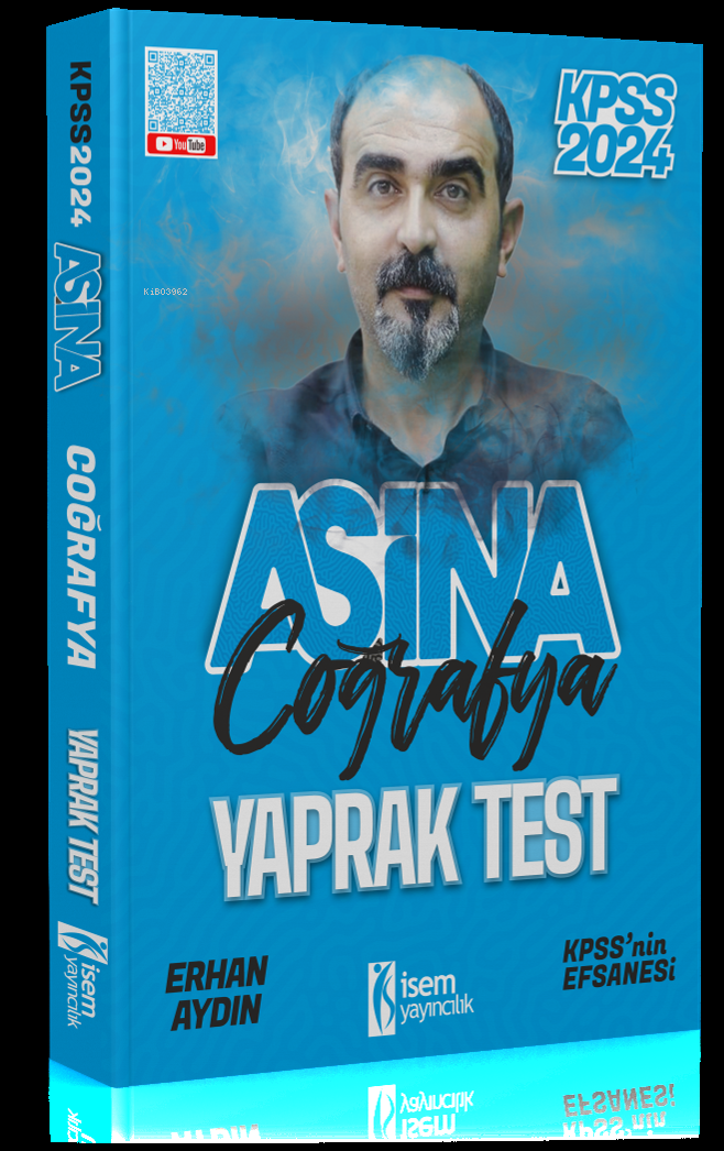 2024 İsem KPSS Aşina Coğrafya Çek-Kopart Yaprak Test