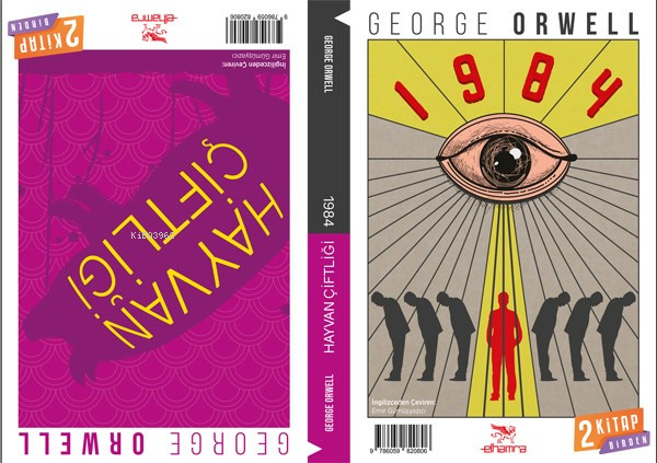  1984 & Hayvan Çiftliği | 1984 & Hayvan Çiftliği | Emir Gümüşyazıcı | George Orwell | Elhamra | 9786059820806 