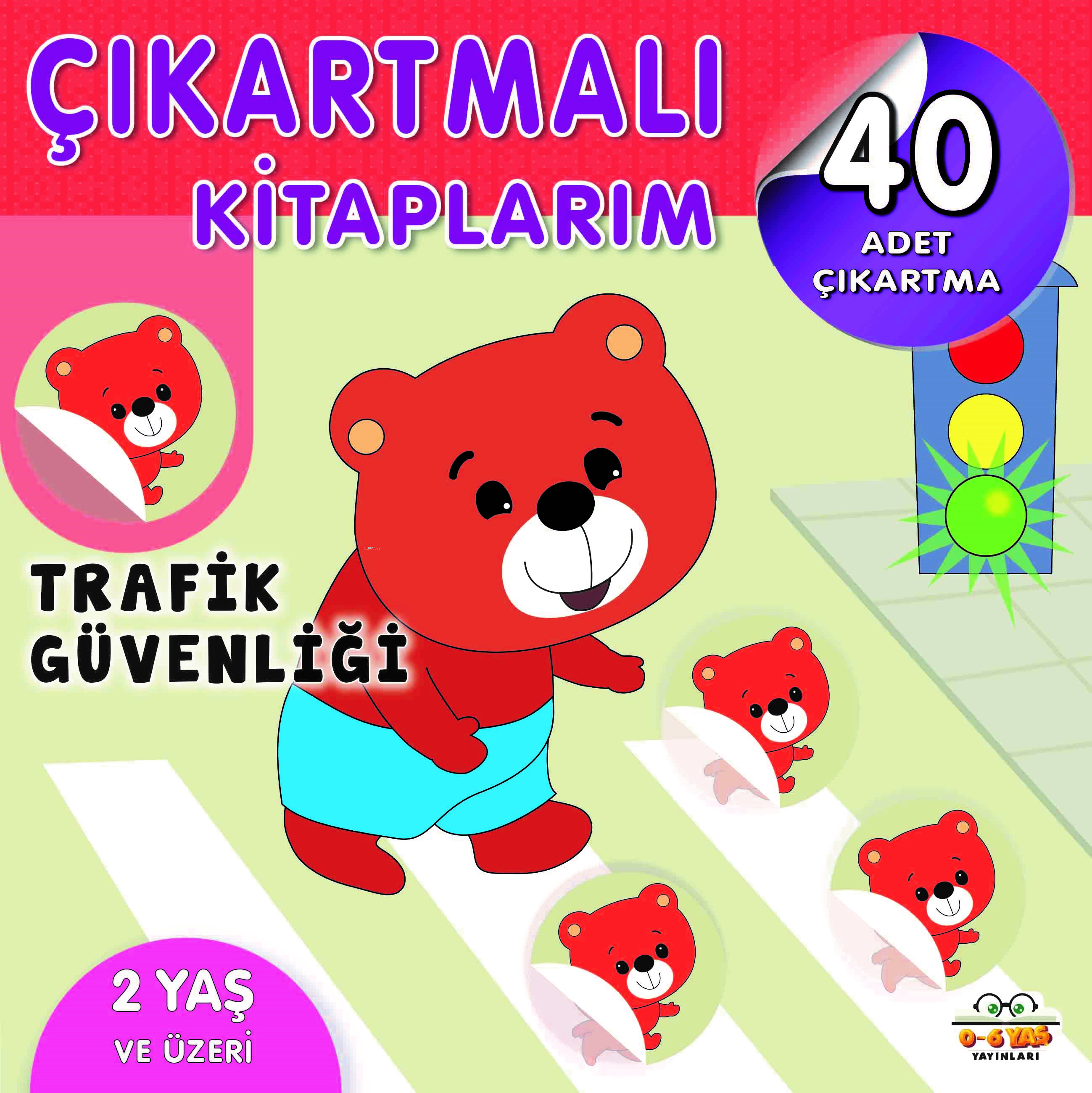 Çıkartmalı Kitaplarım-Trafik Güvenliği